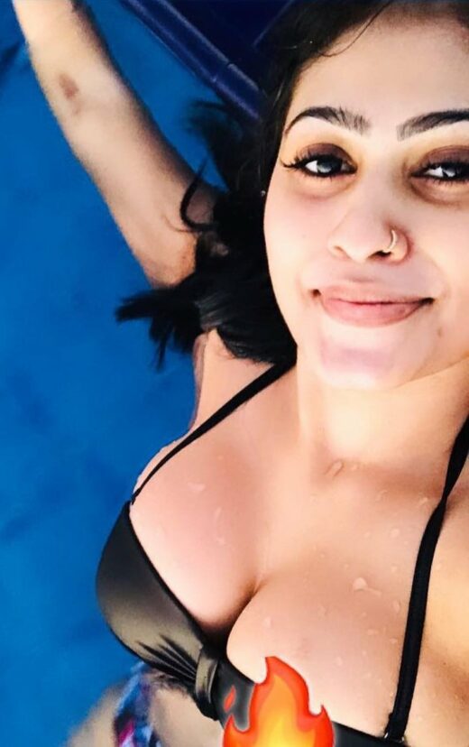 Big Boobs Girl in Black Bikini | Hot Photos